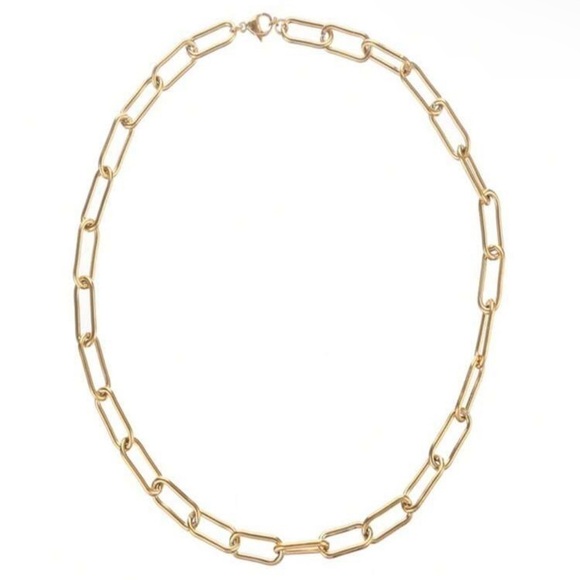 Link Chain Necklace Golden - Picture 5 of 7